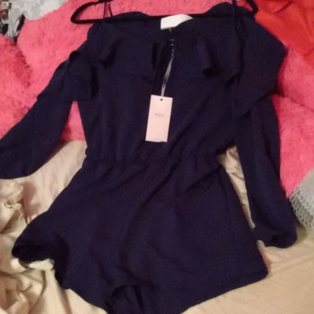 BLĀSHE Romper (PAPAYA)